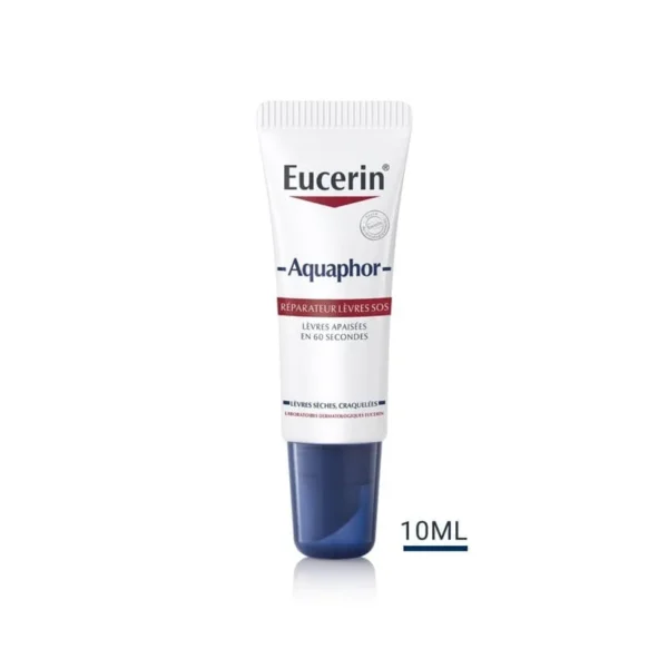 Eucerin – Aquaphor Réparateur Lèvres SOS – 10 Ml