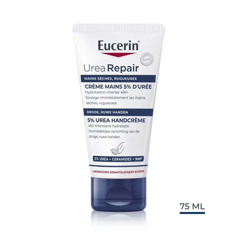 Eucerin – Crème Mains 5% d' Urée – 75 Ml
