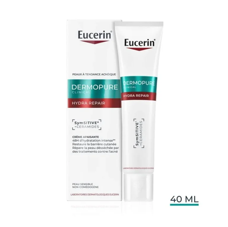 Eucerin Dermopure Clinical Hydra Repair Crème Apaisante 50Ml