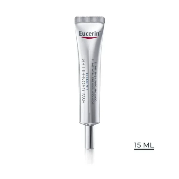 Eucerin Hyaluron Filler Effect Soin Contour des Yeux SPF15 15Ml