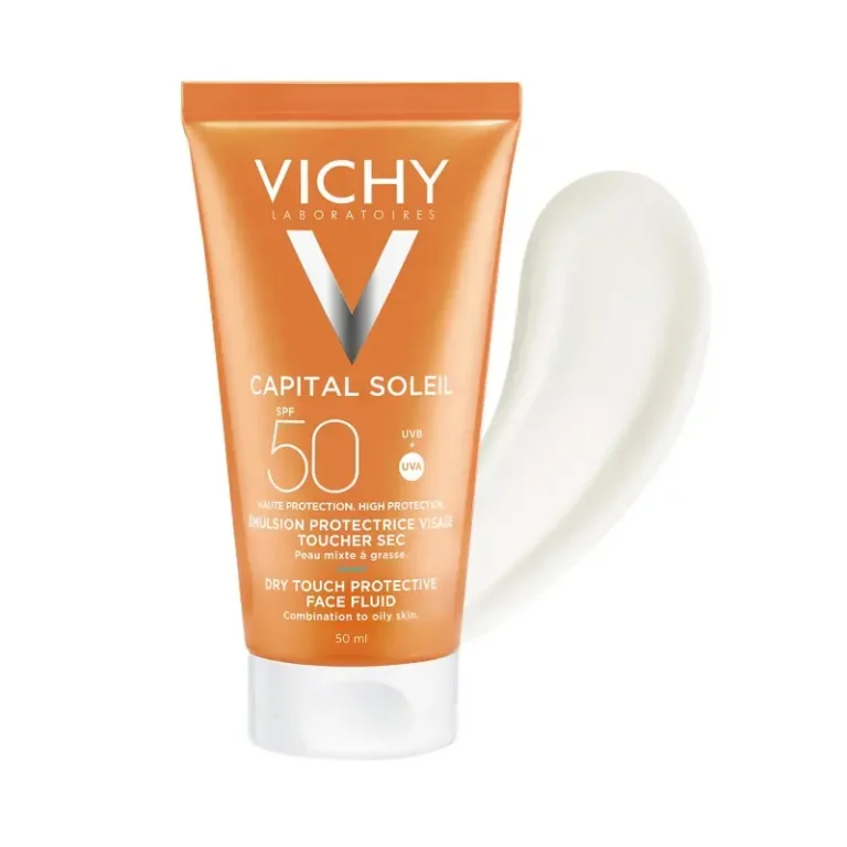 Capital Soleil Émulsion Anti-Brillance Toucher Sec SPF50 Vichy