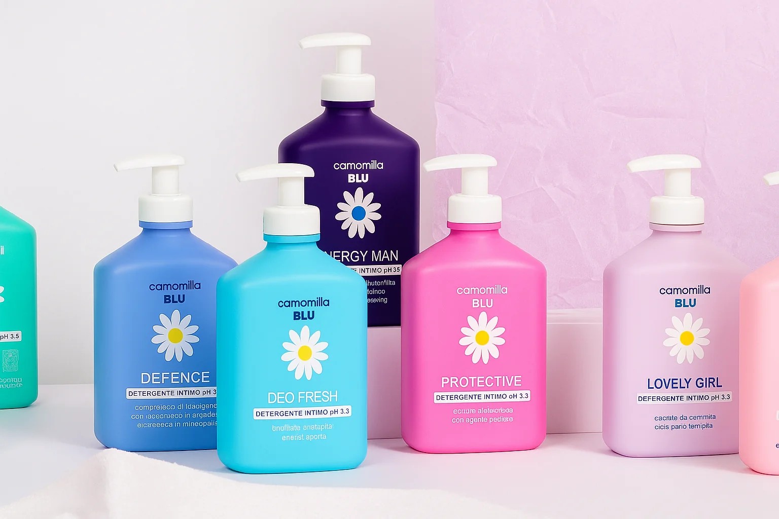 Camomilla Blu, hygiène intime et soins pour toute la famille