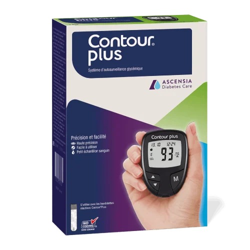 Lecteur de glycémie Contour Plus