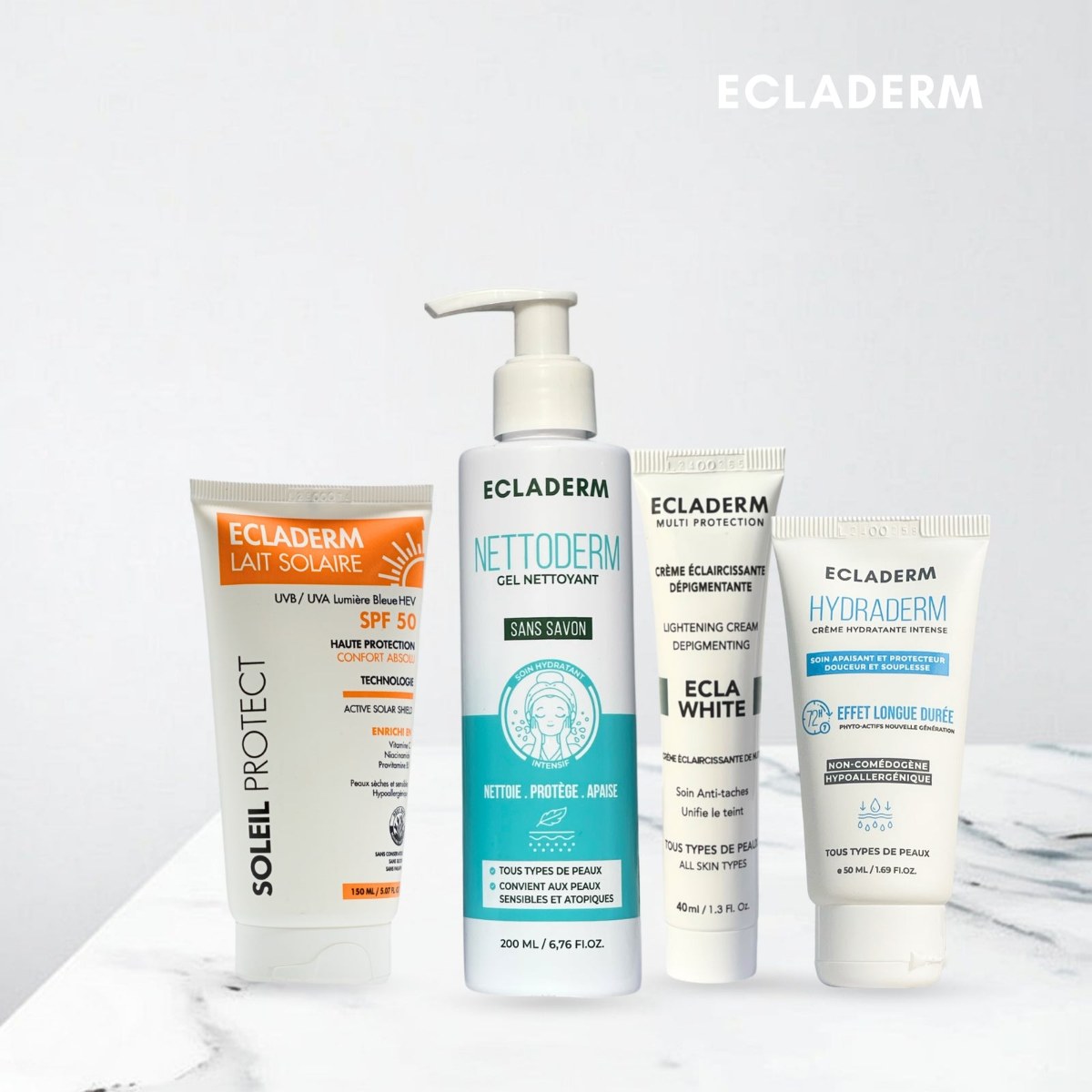 Gamme de soins Ecladerm
