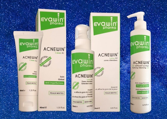 Soins Acnewin de la gamme Evawin Pharma