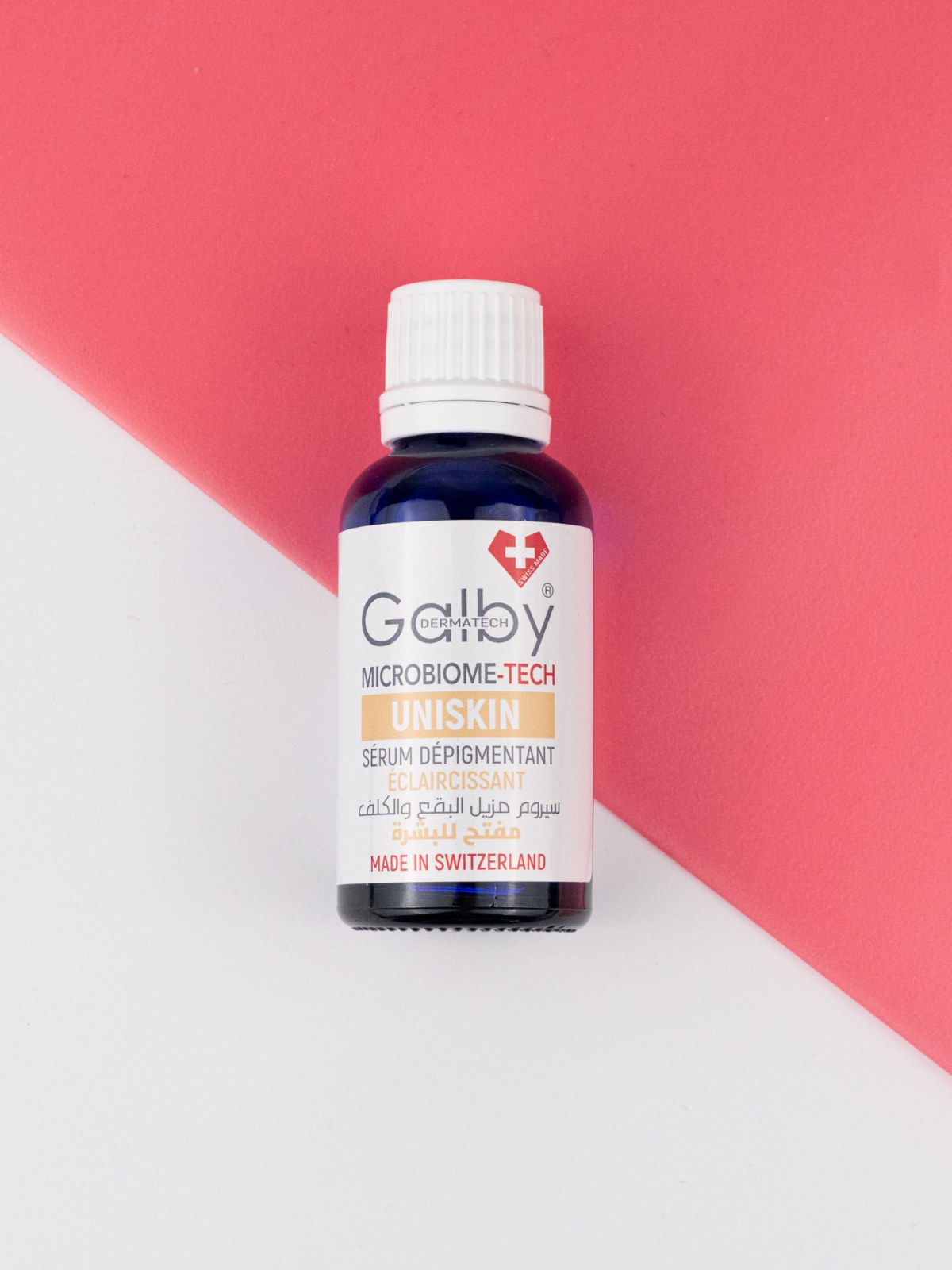 Sérum dépigmentant Uniskin Microbiome-Tech de Galby