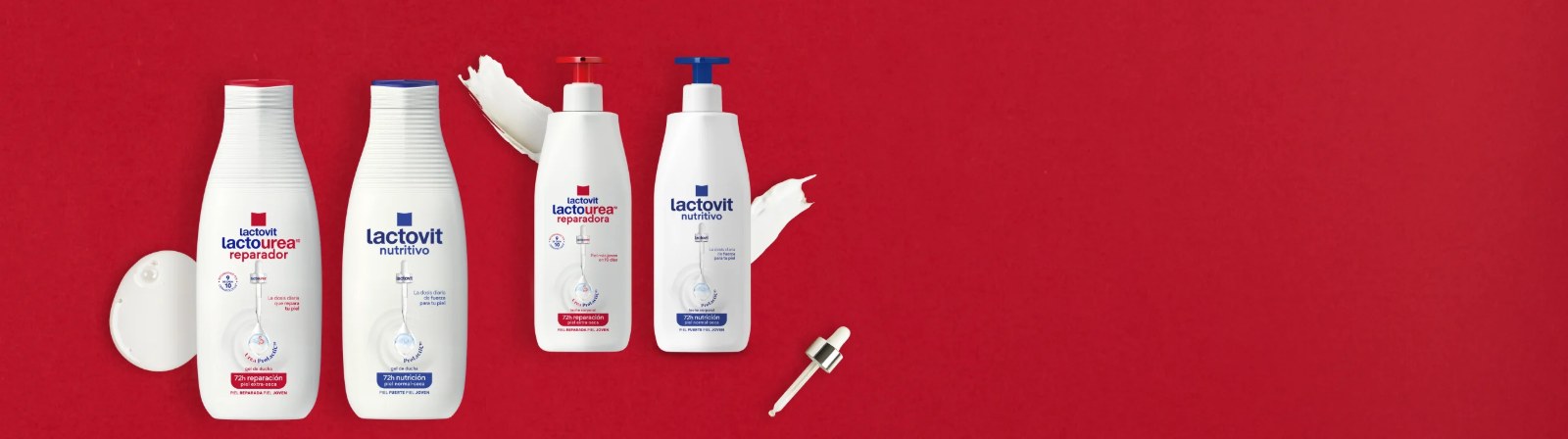 Gamme de soins au lait Lactovit