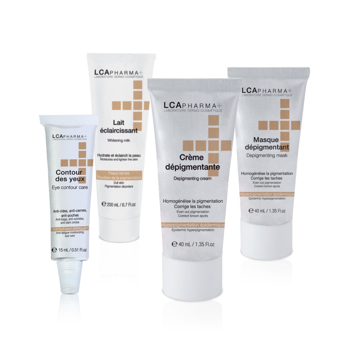 Gamme LCA Pharma pour les hyperpigmentations