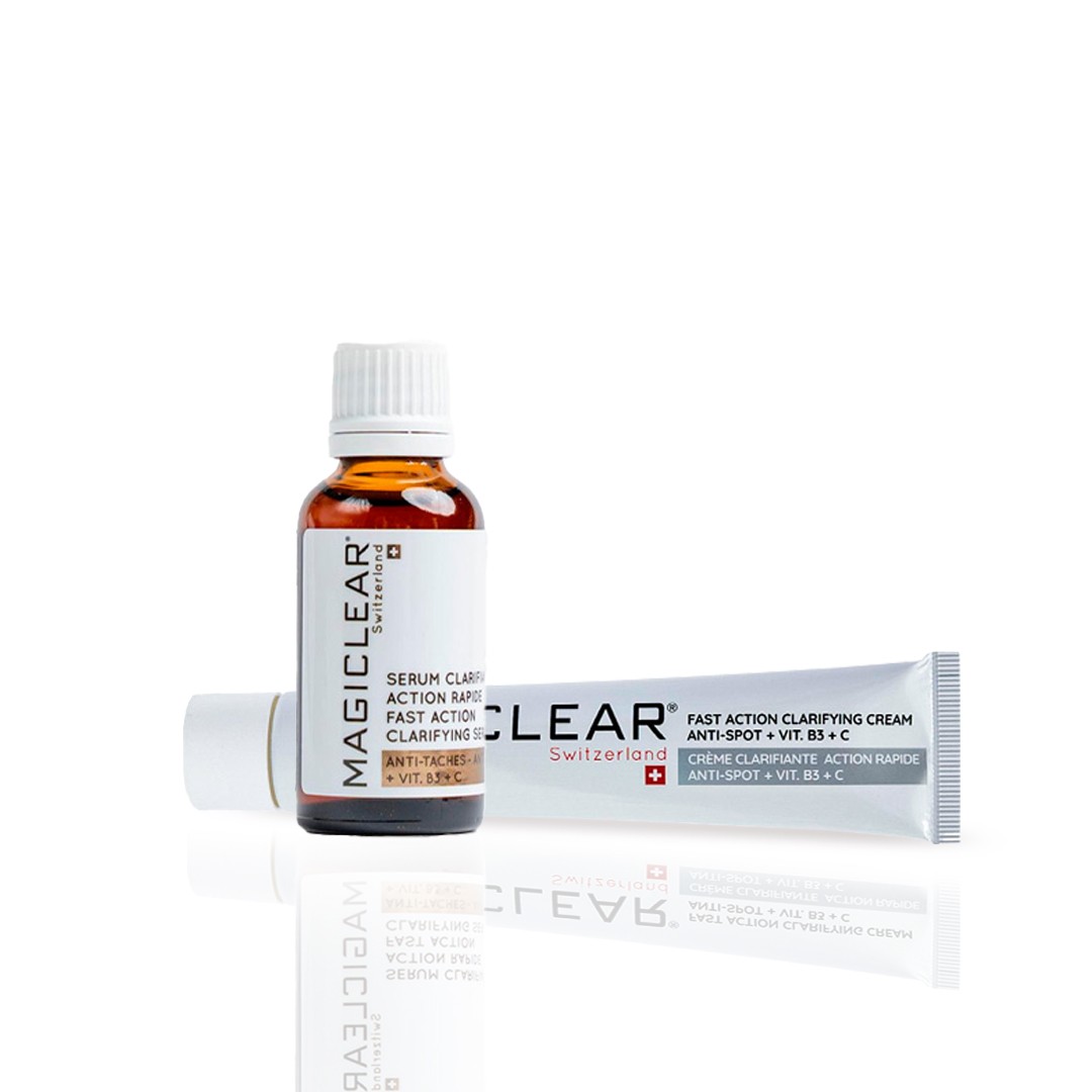 Sérum et crème clarifiants Action Rapide Magiclear