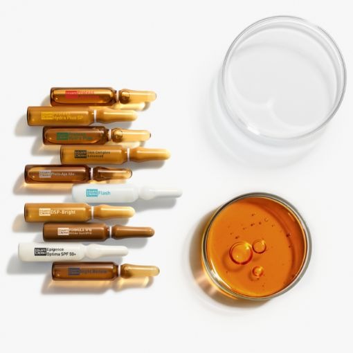 MartiDerm, ampoules en verre teinté