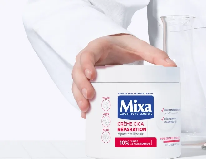 Crème Mixa pour peaux sensibles